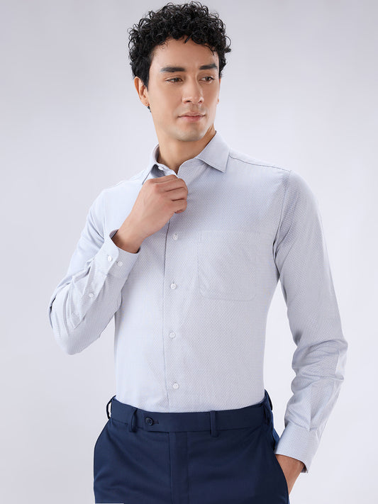 Park Avenue Grey Formal Shirt