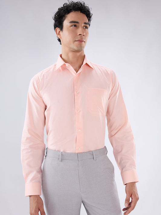 Park Avenue Orange Formal Shirt