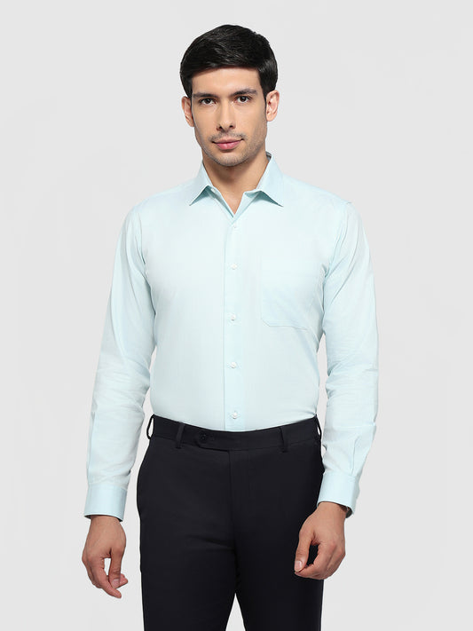 Park Avenue Blue Formal Shirt