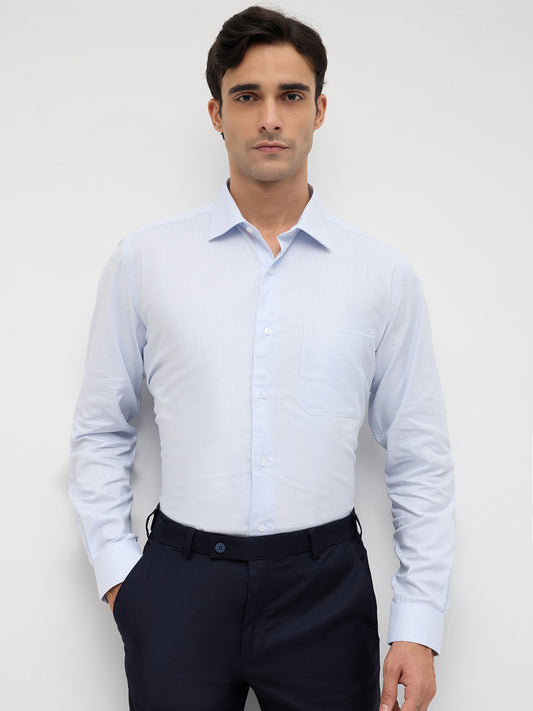 Park Avenue Blue Formal Shirt