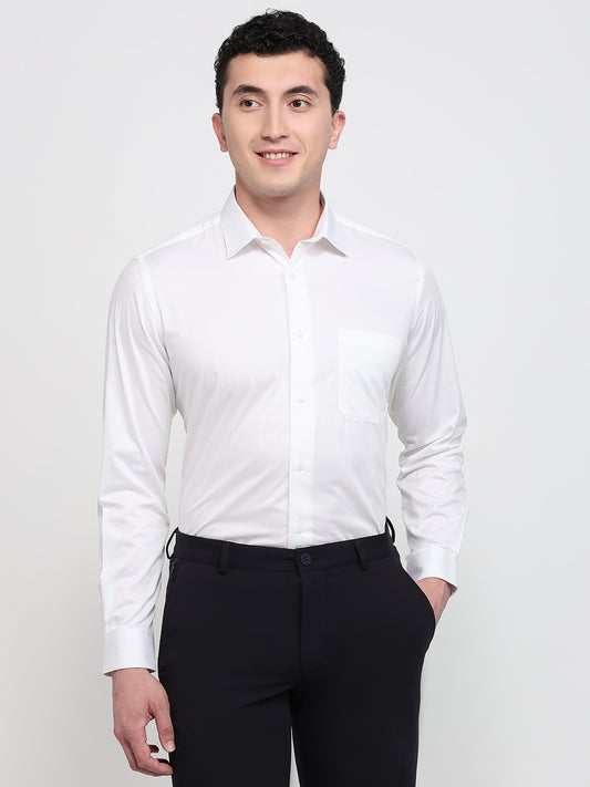 Park Avenue White Formal Shirt