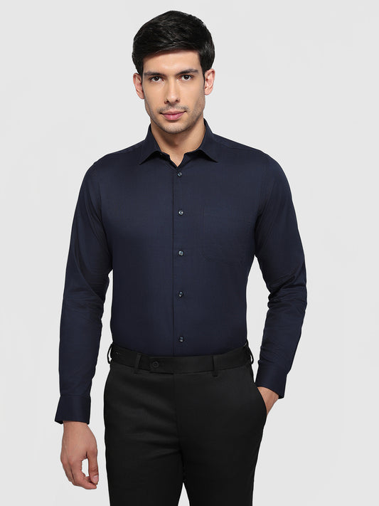 Park Avenue Blue Formal Shirt
