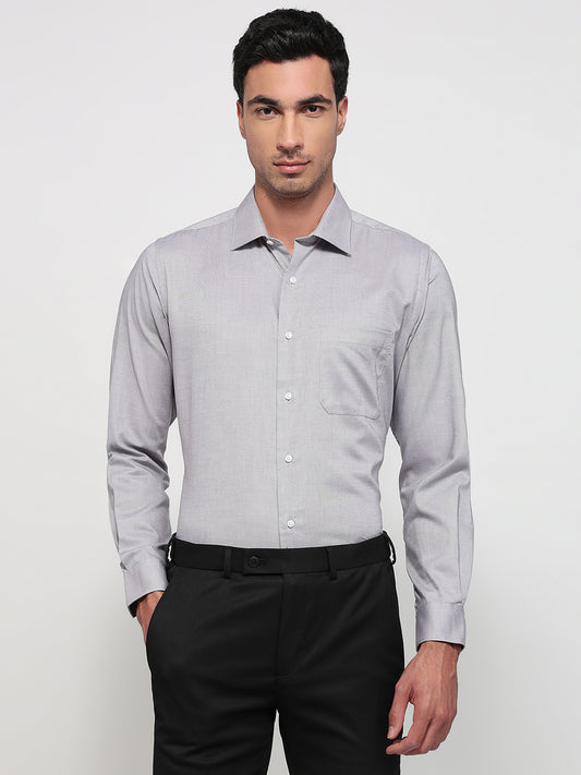 Park Avenue Grey Formal Shirt