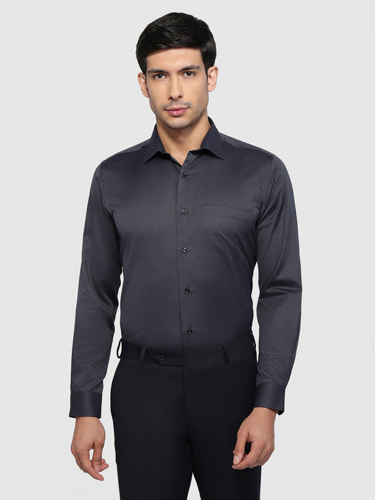 Park Avenue Grey Formal Shirt