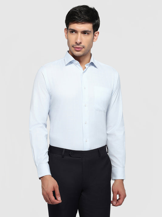 Park Avenue Blue Formal Shirt