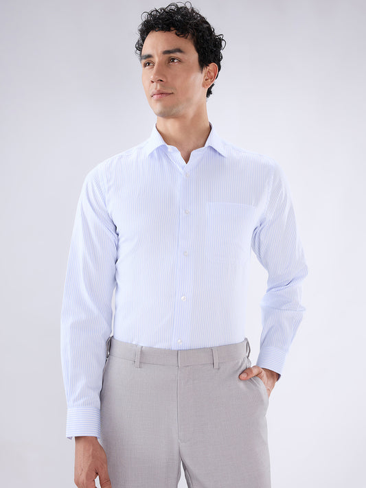 Park Avenue Blue Formal Shirt