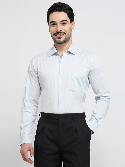 Park Avenue Blue Formal Shirt