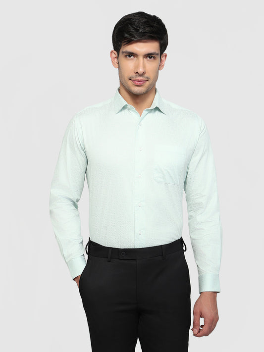 Park Avenue Blue Formal Shirt