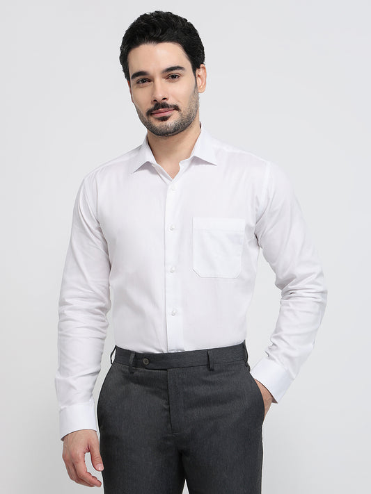 Park Avenue White Formal Shirt