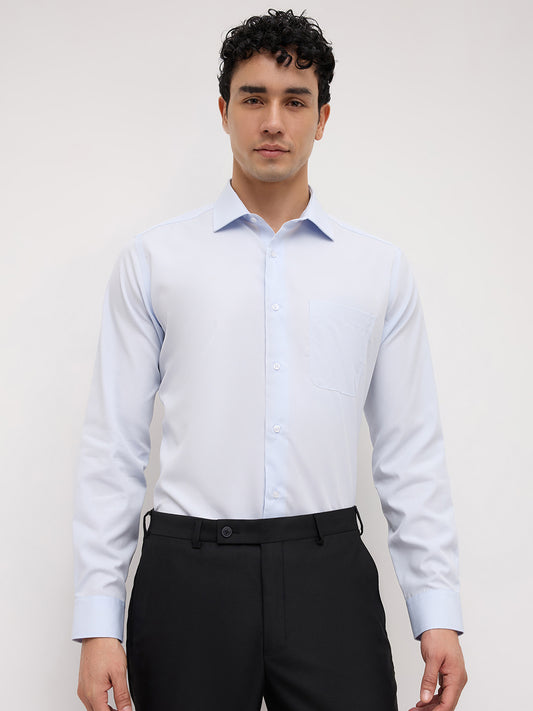 Park Avenue Blue Formal Shirt