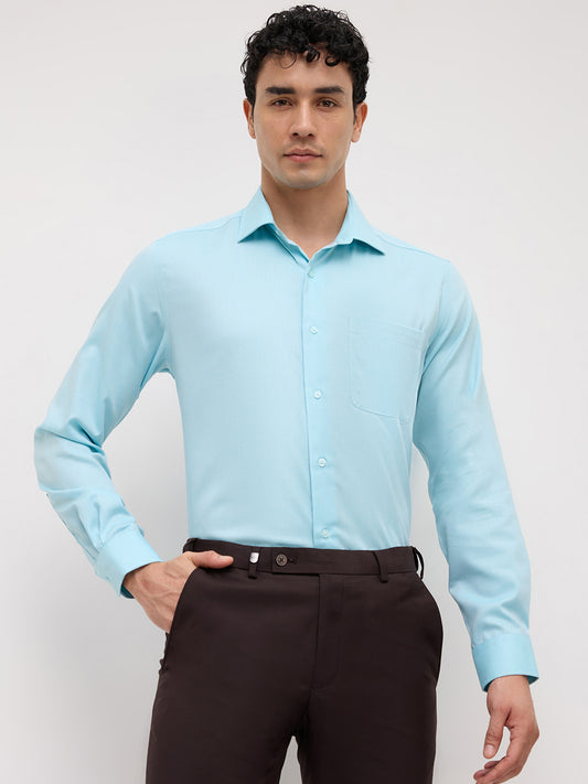 Park Avenue Blue Formal Shirt