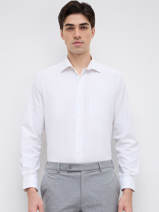 Park Avenue White Formal Shirt