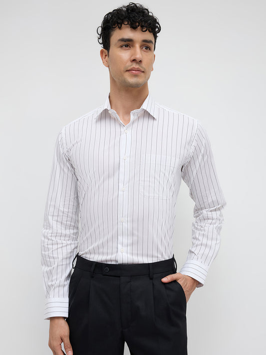 Park Avenue White Formal Shirt