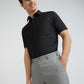 Park Avenue Men Black Regular Fit Formal Shirt