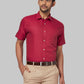 Park Avenue Red Formal Shirt