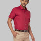 Park Avenue Red Formal Shirt