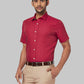 Park Avenue Red Formal Shirt