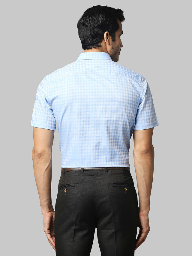 Park Avenue Blue Formal Shirt