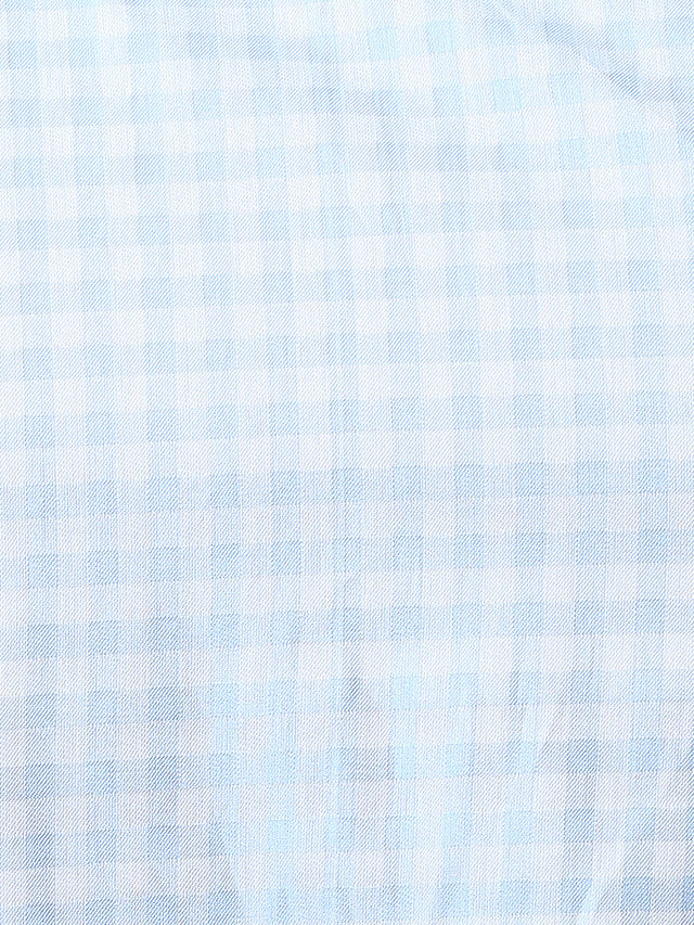 Park Avenue Blue Checks Regular Fit Cotton Formal Shirt