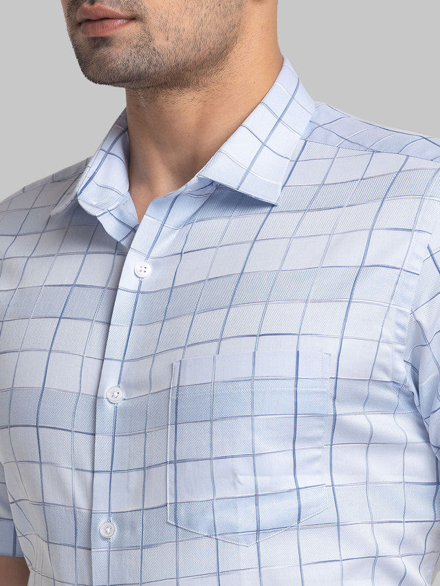 Park Avenue Blue Formal Shirt