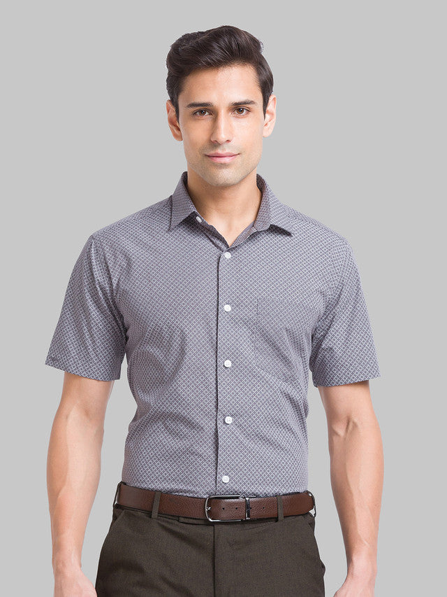 Park Avenue Grey Formal Shirt