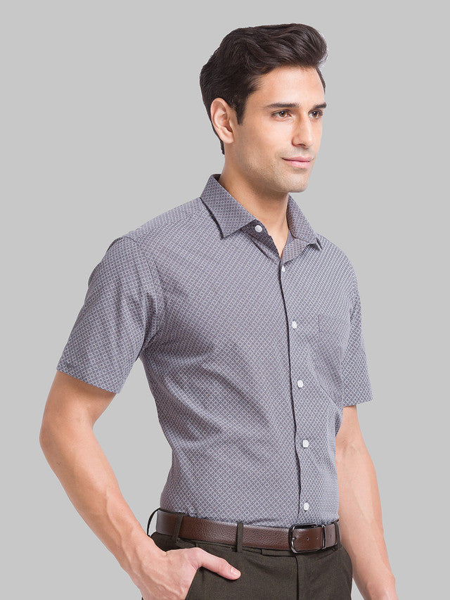 Park Avenue Grey Formal Shirt