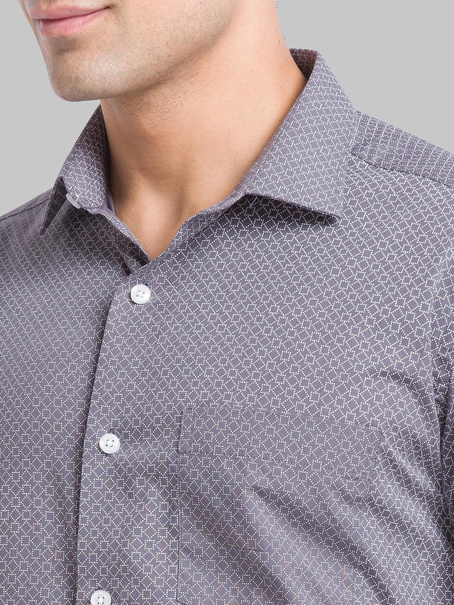 Park Avenue Grey Formal Shirt