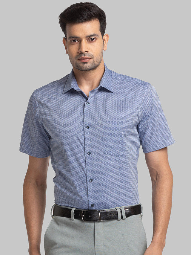 Park Avenue Blue Formal Shirt