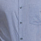 Park Avenue Blue Structure Regular Fit Cotton Formal Shirt