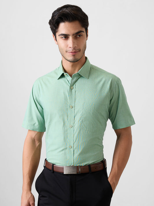 Park Avenue Green Shirt 