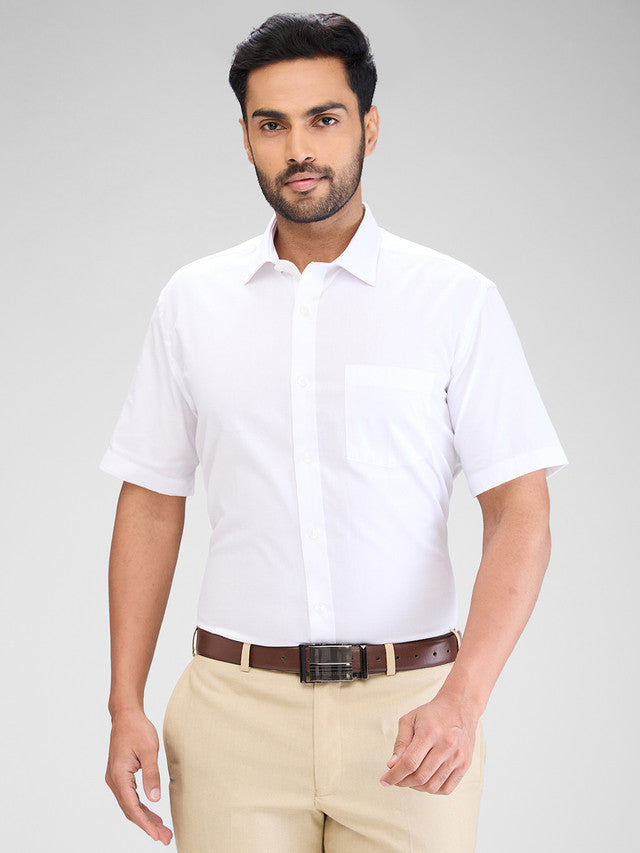 Park Avenue White Formal Shirt