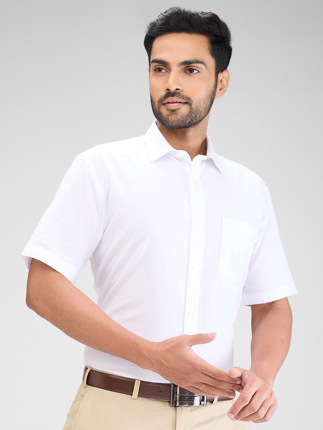 Park Avenue White Formal Shirt