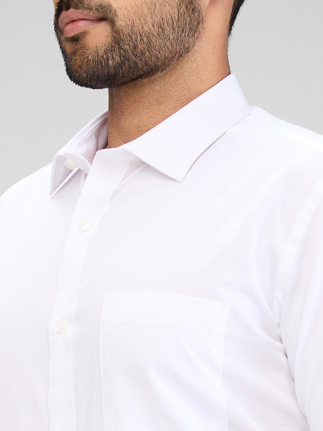 Park Avenue White Formal Shirt