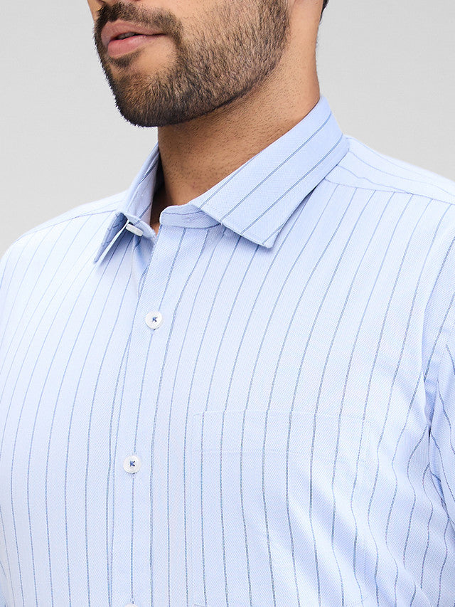 Park Avenue Blue Formal Shirt