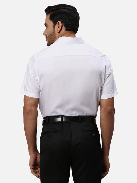 Park Avenue White Formal Shirts