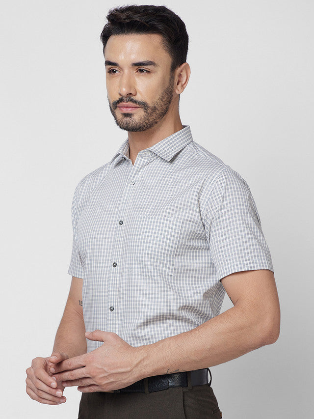 Park Avenue Grey Formal Shirt