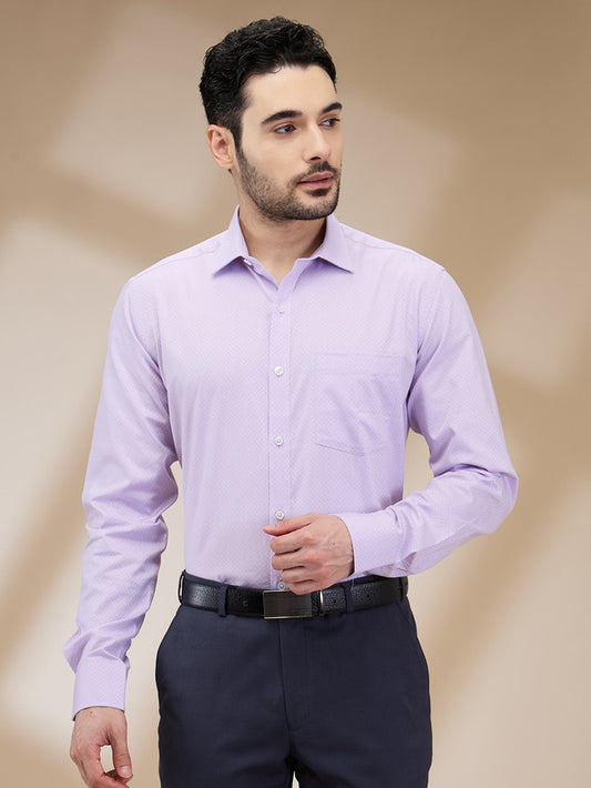 Park Avenue Purple Formal Shirt