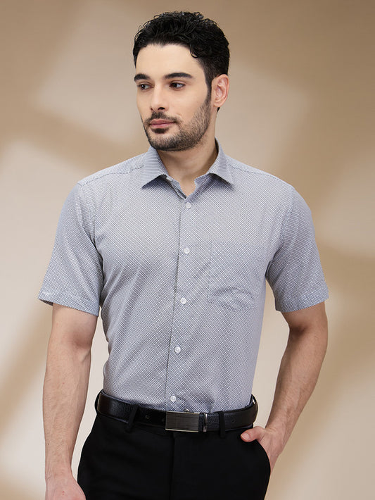 Park Avenue Grey Formal Shirt