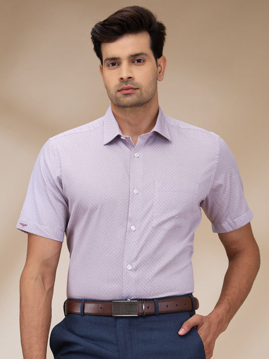 Park Avenue Purple Formal Shirt