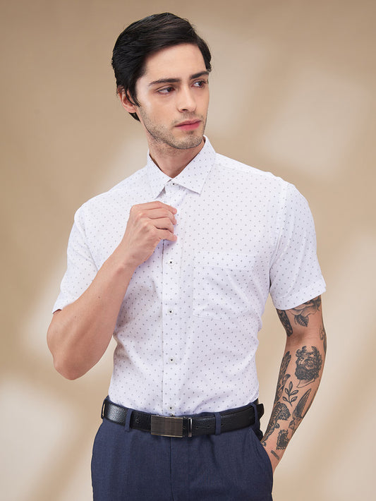 Park Avenue White Formal Shirt