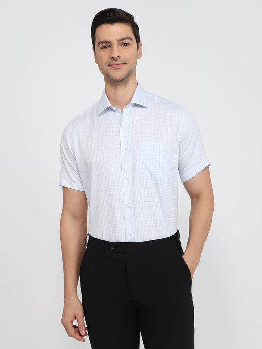 Park Avenue Blue Formal Shirt