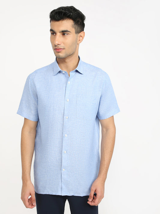 Park Avenue Blue Formal Shirt