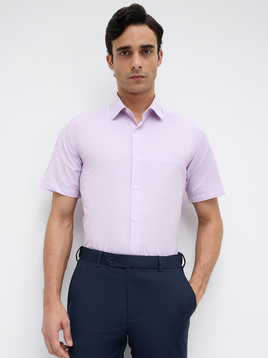Park Avenue Violet Formal Shirt