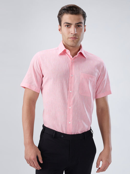 Park Avenue Red Formal Shirt