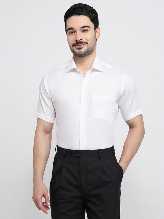 Park Avenue White Formal Shirt