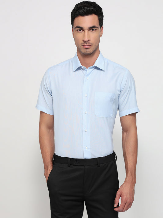 Park Avenue Blue Formal Shirt