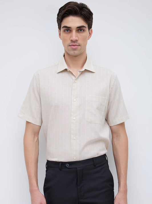 Park Avenue Fawn Formal Shirt