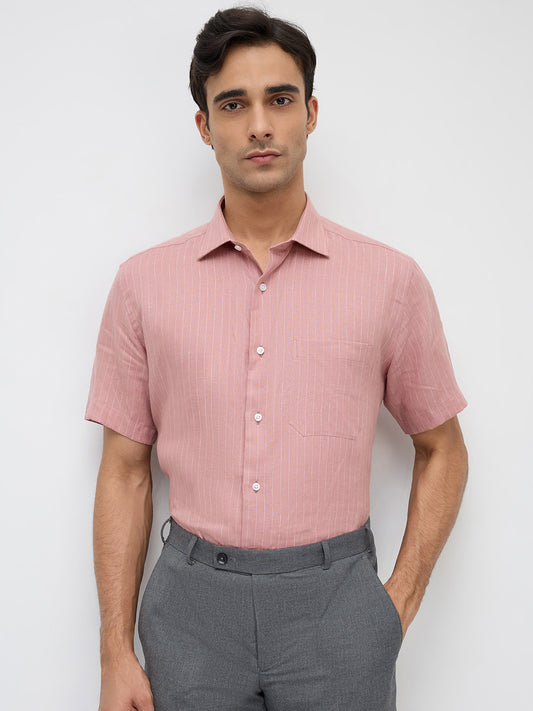 Park Avenue Red Formal Shirt