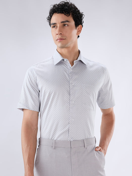 Park Avenue Grey Formal Shirt
