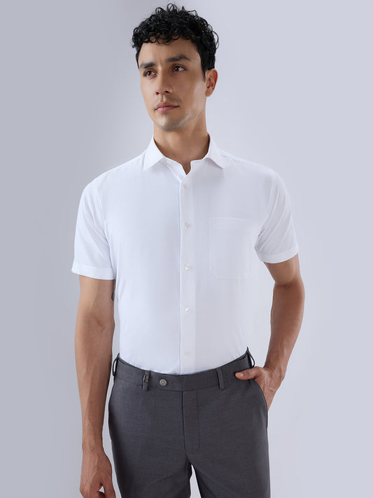 Park Avenue White Formal Shirt